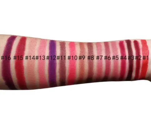16 Shade High Pigment Matte Lip Pencils - MQO 12 pcs