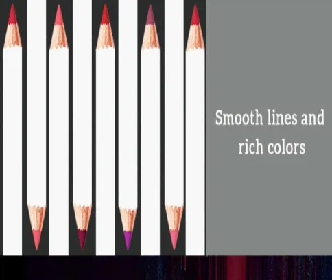 26 Shade High Pigment Lip Definer Pencils - MQO 12 pcs