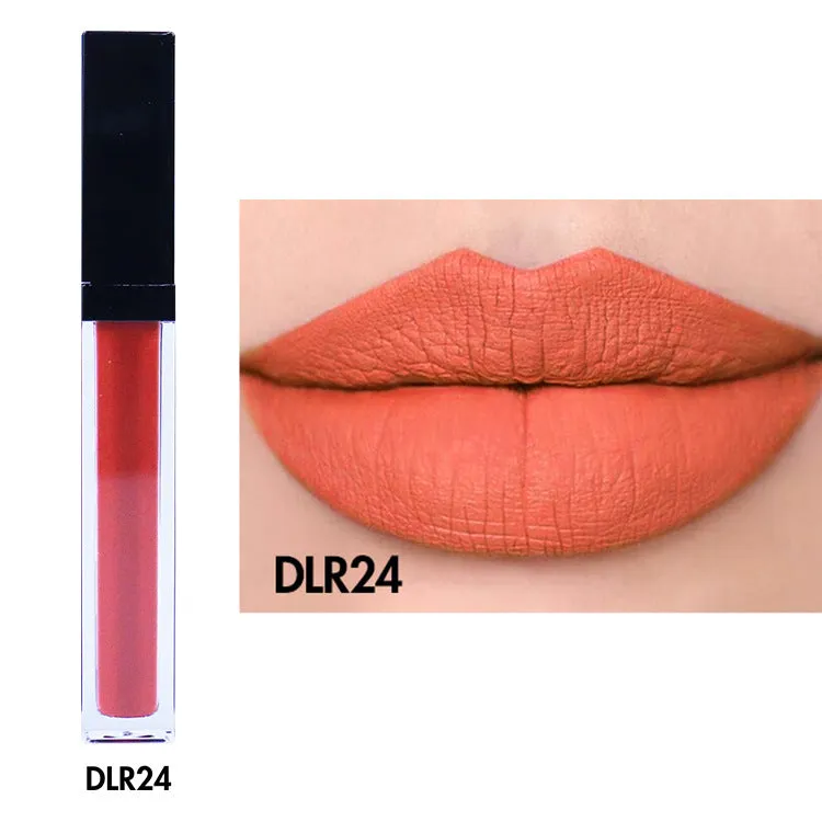 39 Color Non-stick Cup Lasting Lip Gloss Liquid Lipstick