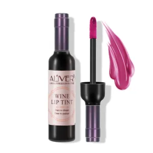 Aliver Waterproof Wine Lip Tint-MERLOT BURGUNDY (First Generation)