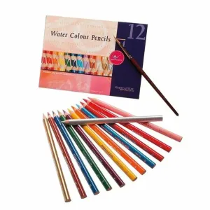 Ams watercolour pencils - 12 assorted colours