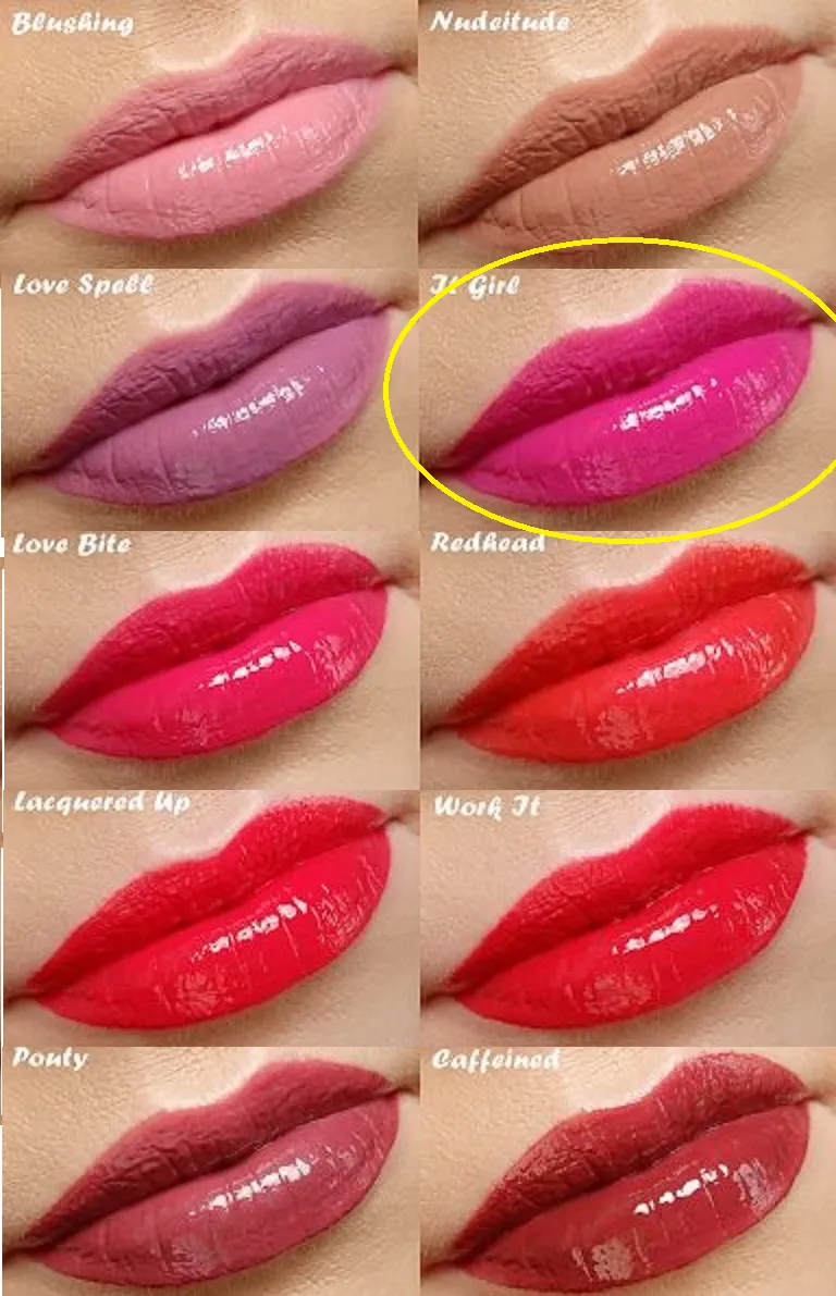 Avon Mark. Liquid Lip Lacquer Shine SPF 15