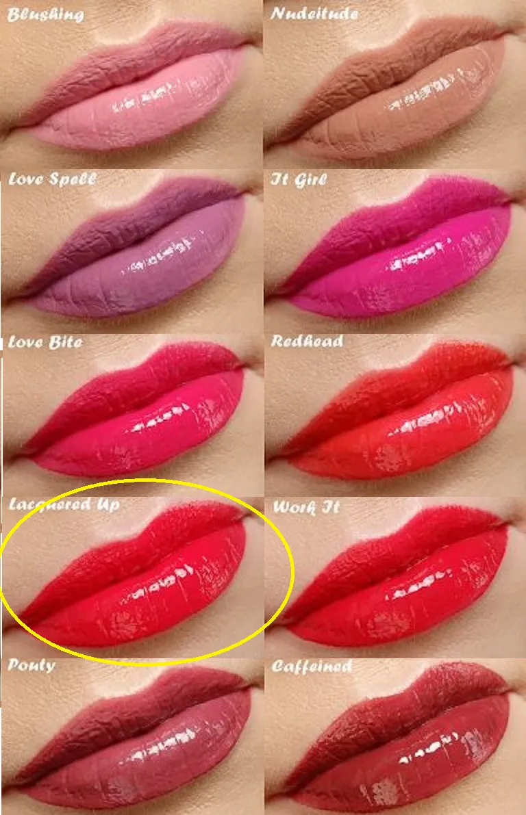 Avon Mark. Liquid Lip Lacquer Shine SPF 15
