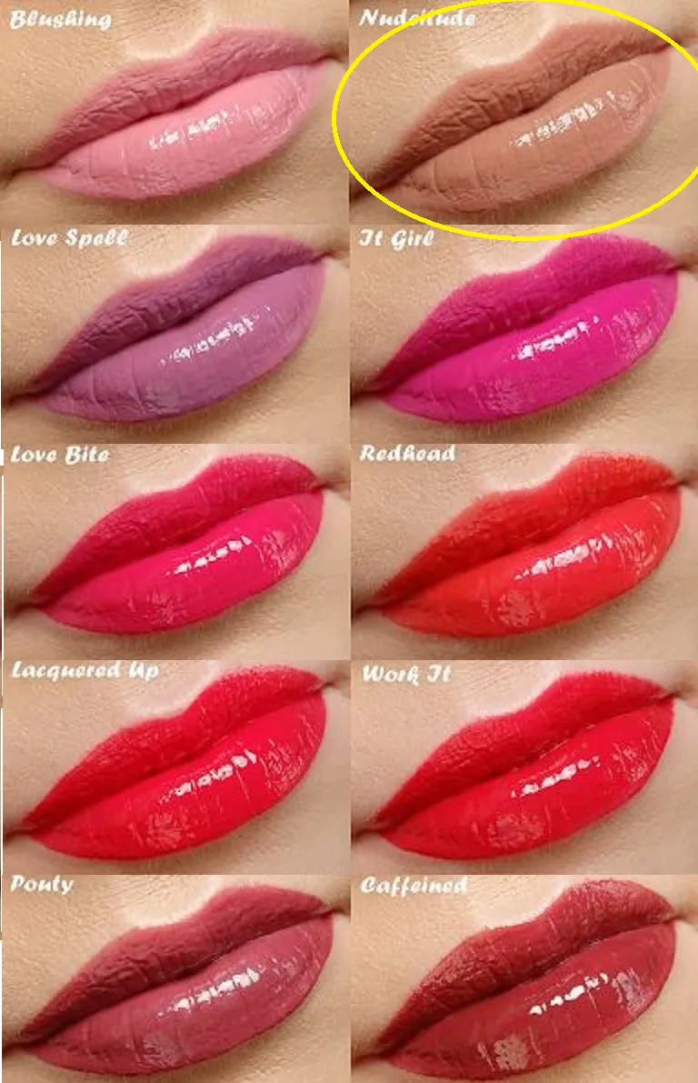 Avon Mark. Liquid Lip Lacquer Shine SPF 15