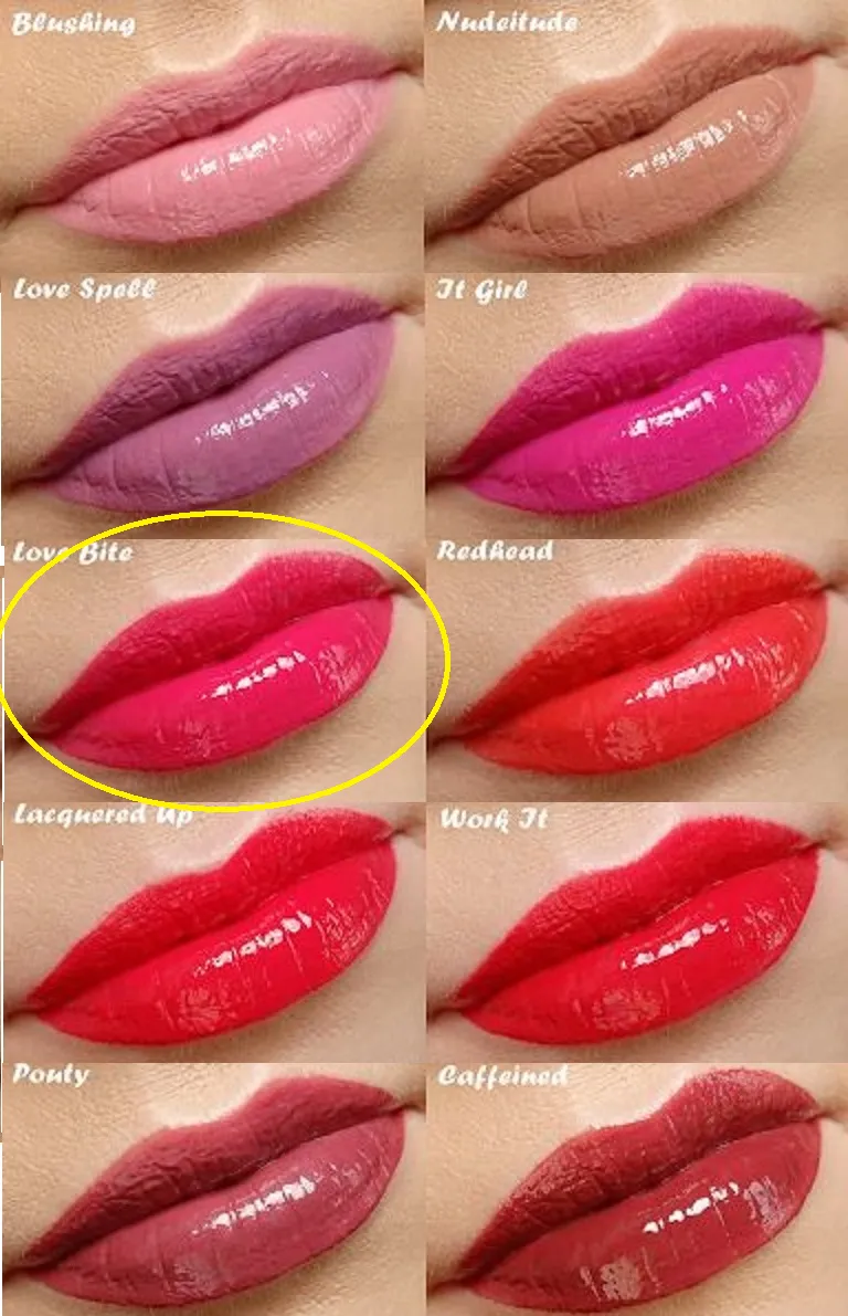 Avon Mark. Liquid Lip Lacquer Shine SPF 15