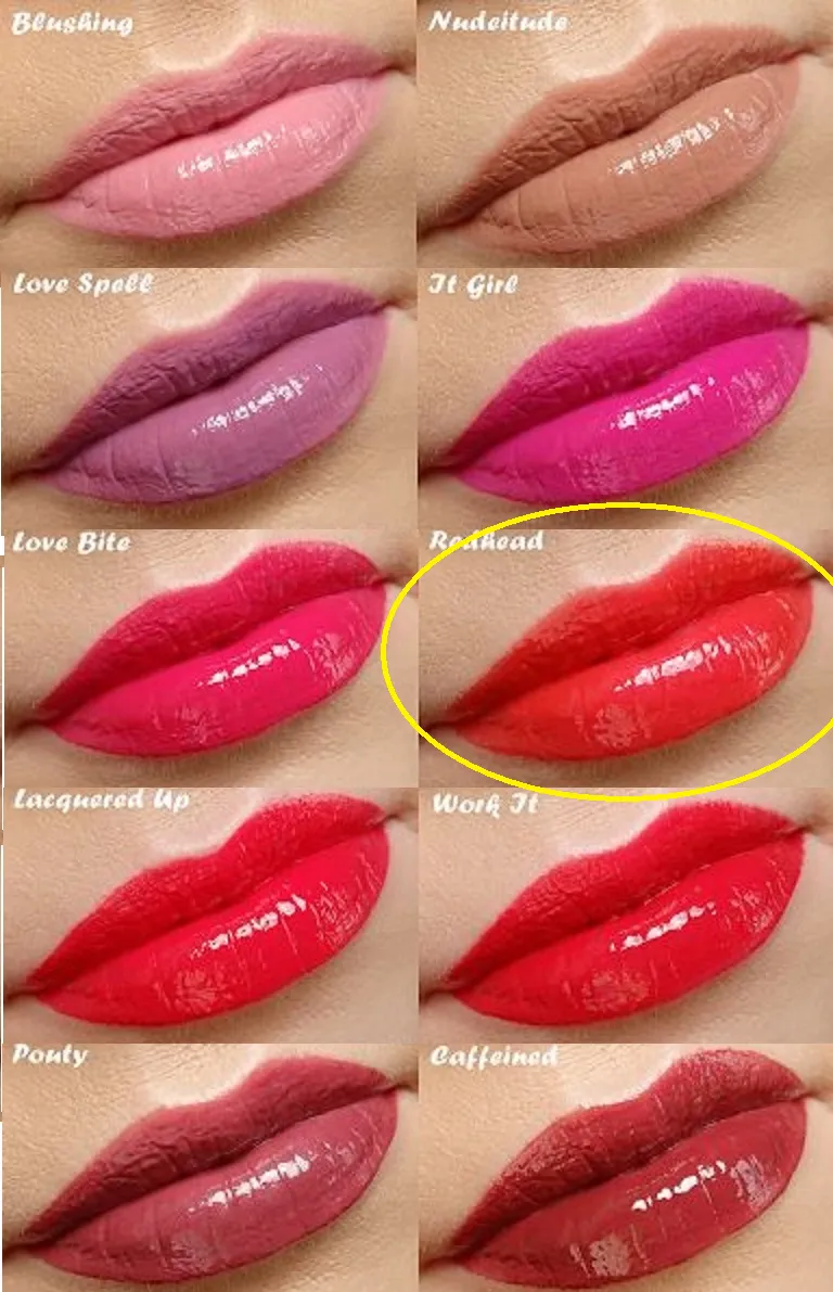 Avon Mark. Liquid Lip Lacquer Shine SPF 15