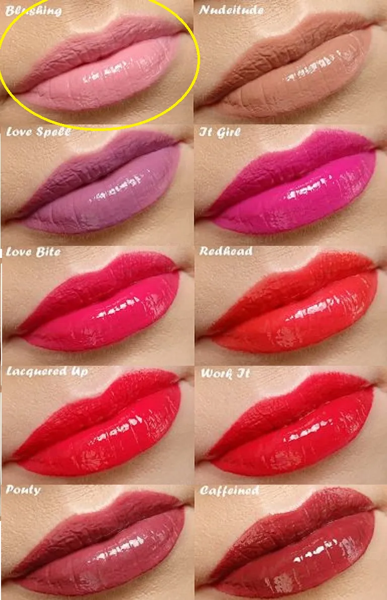 Avon Mark. Liquid Lip Lacquer Shine SPF 15