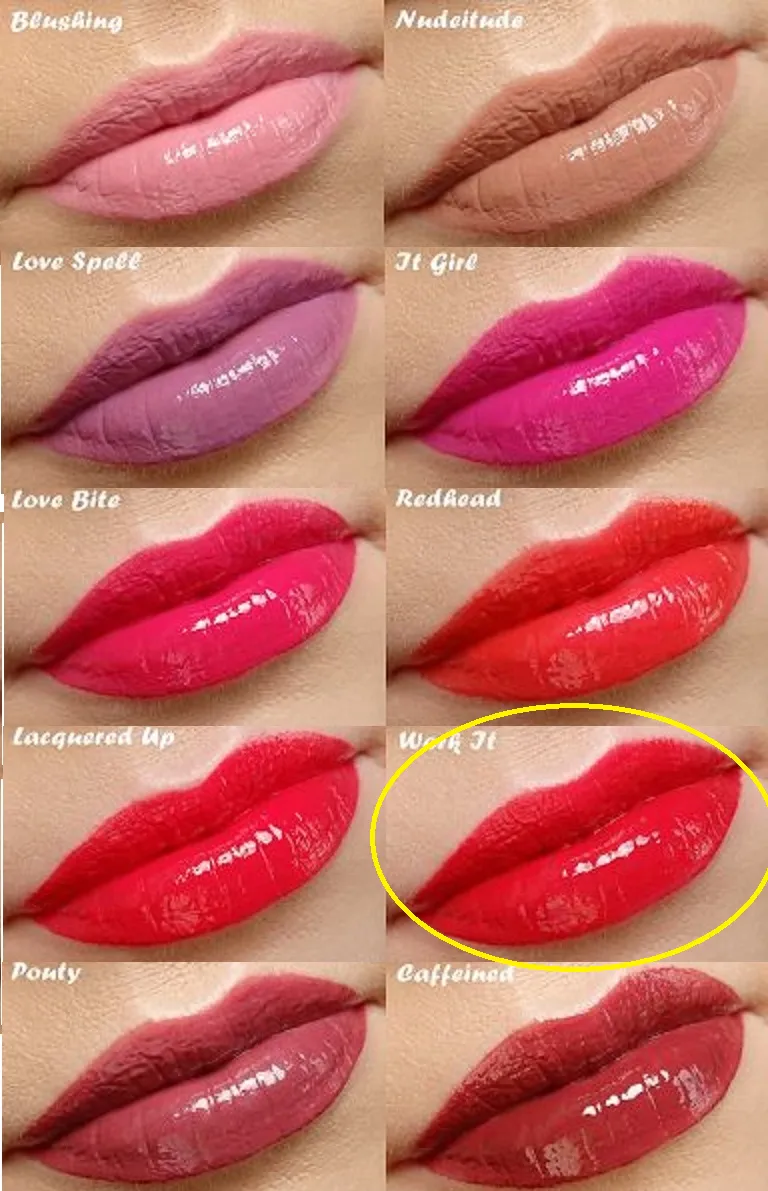 Avon Mark. Liquid Lip Lacquer Shine SPF 15