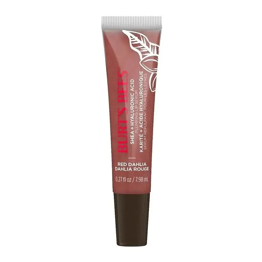 Burt's Bees Red Dahlia Hyaluronic Acid Lip Plumping Serum 0.27 oz. Lipgloss