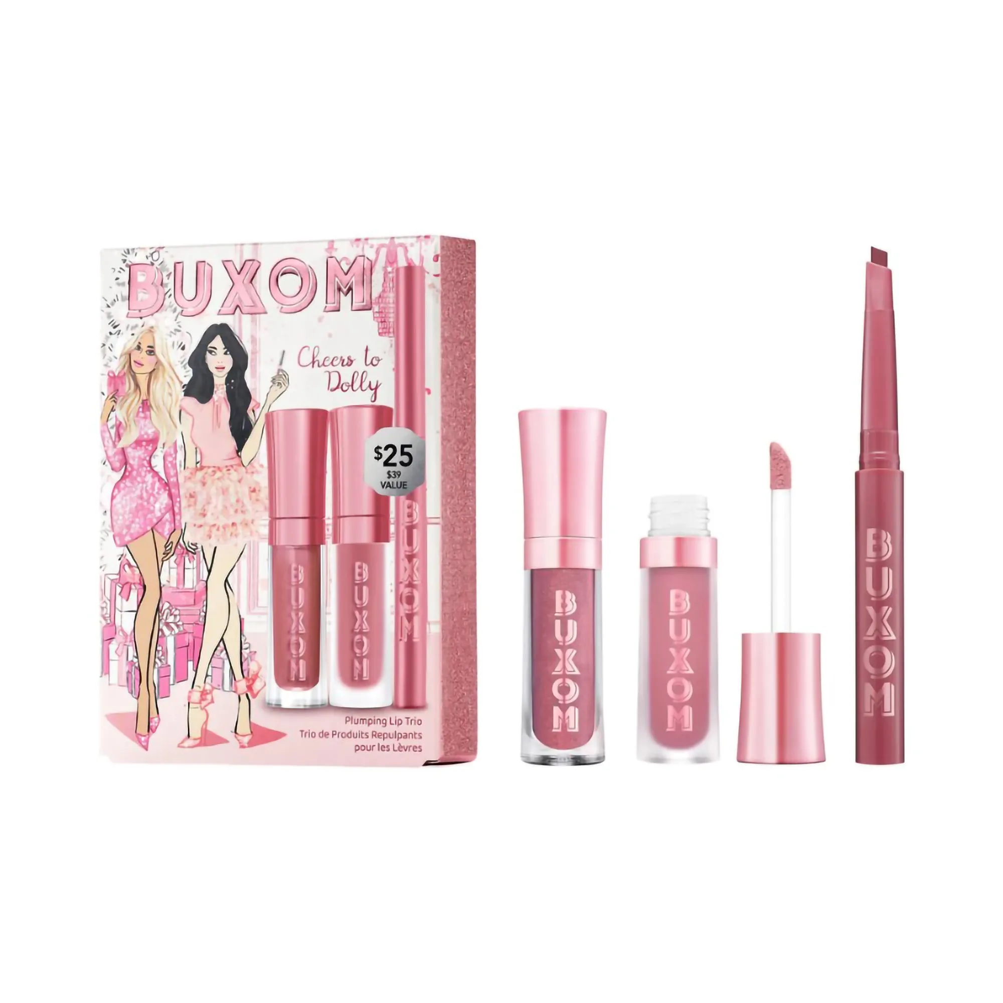 Buxom Shine Soiree - Full-On Lip Cream Duo Kit