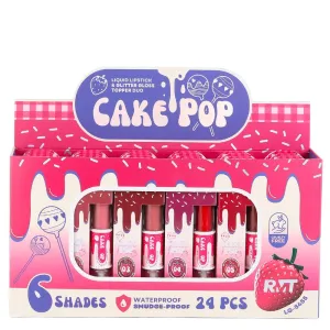Cake Pop Duo Liquid Lipstick Glitter Glossy (24 units)