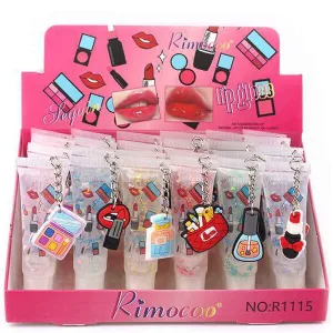 Cute Charm Dangle Lip Gloss 6671 ( 24 units)