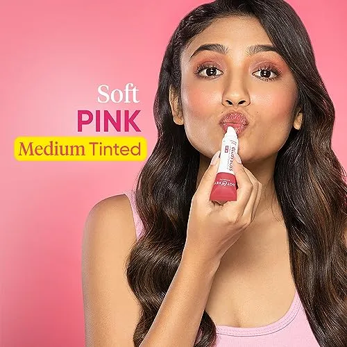 Dot & Key Rose Blush Tinted Lip Balm (12gm) with SPF 30 | Lightweight & Non Sticky | Lip Balm for Women for Soft Smooth & Sun Protected Lips | Fades Lip Pigmentation | Deeply Moisturizes & Controls Lip Tan