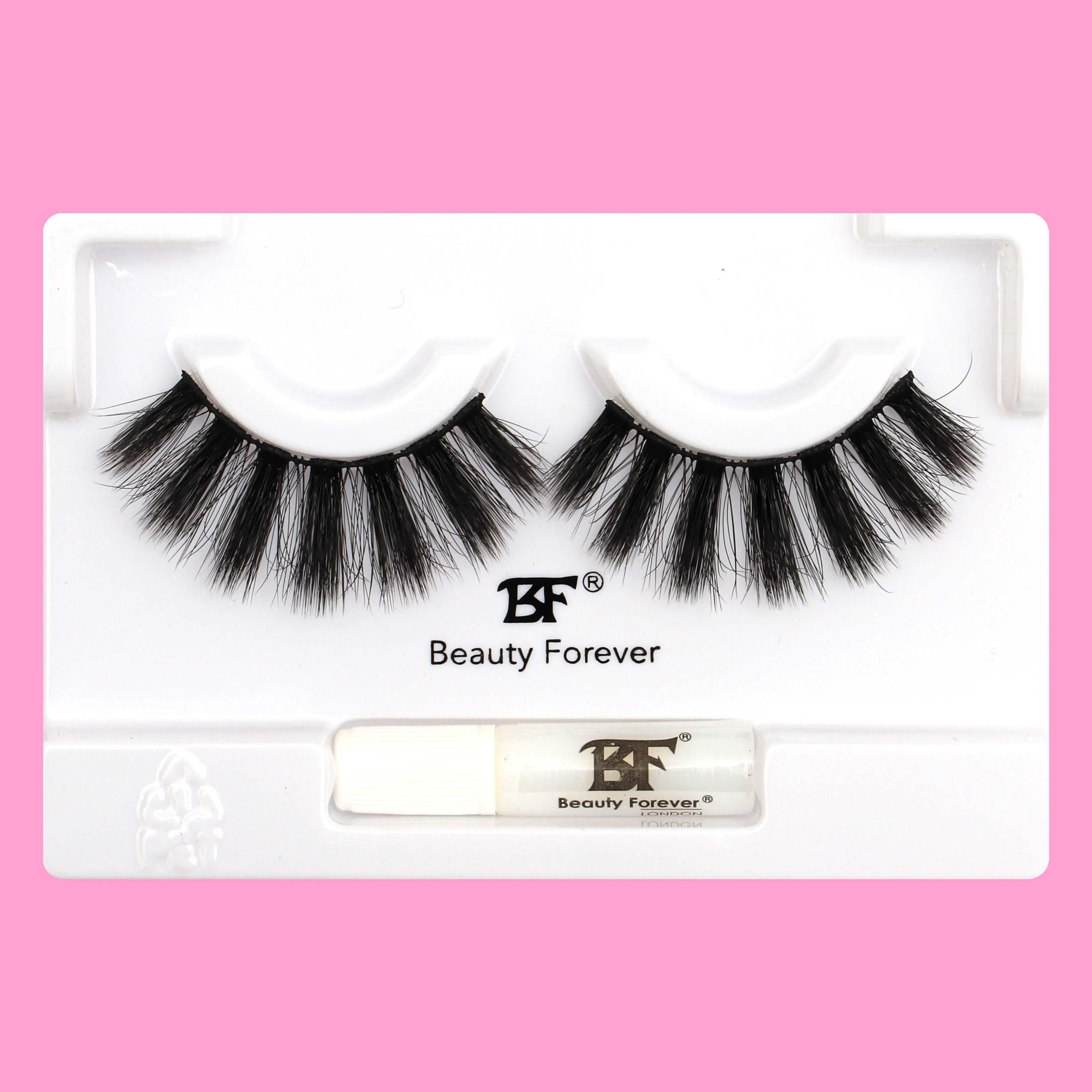 Faux Silken Effect 3D Eyelashes Crazy Festive Notting Hill #914 (Super Glam-up Fluffy)