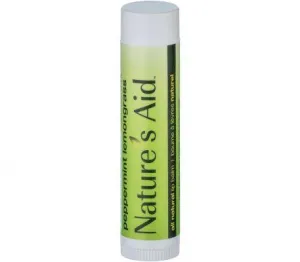 Nature's Aid True Natural Lip Balm Peppermint Lemongrass 4.25g