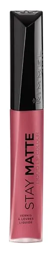 Rimmel Stay Matte Lip Liquid, Rose & Shine, 0.21 Fl Oz (Pack of 1)