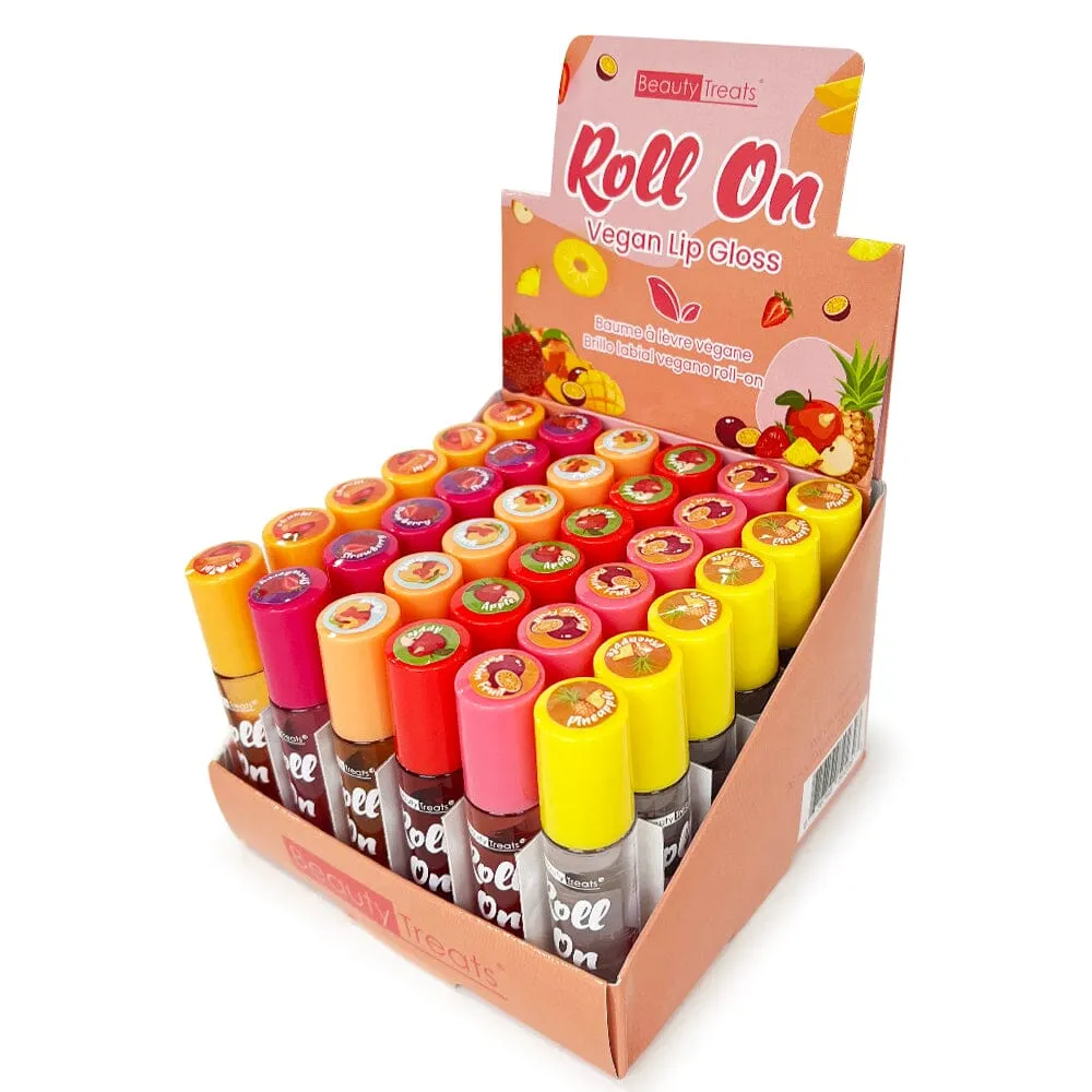Roll On  Vegan Lip Gloss (36 units)