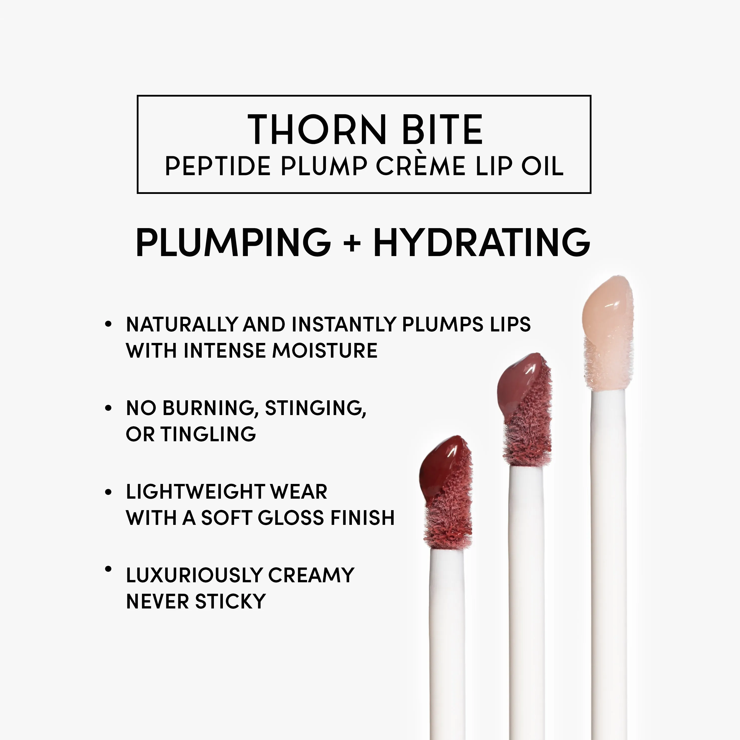 Thorn Bite Peptide Plump Creme Lip Oil